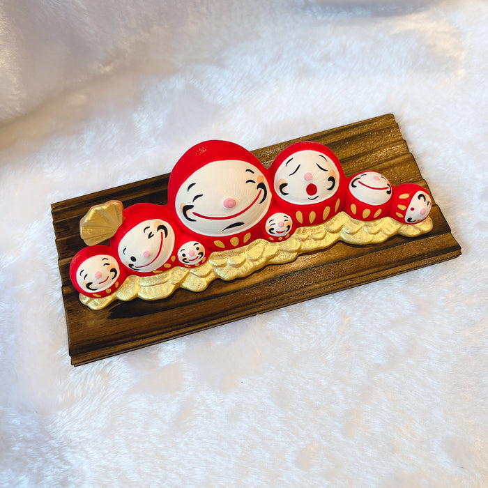 Daruma Figurine 19-305 B 不倒翁摆件