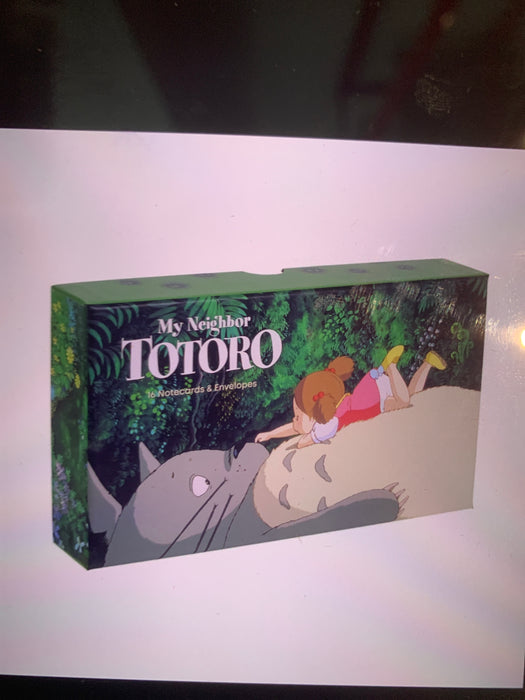 studio ghibli my neighbor totoro notecards