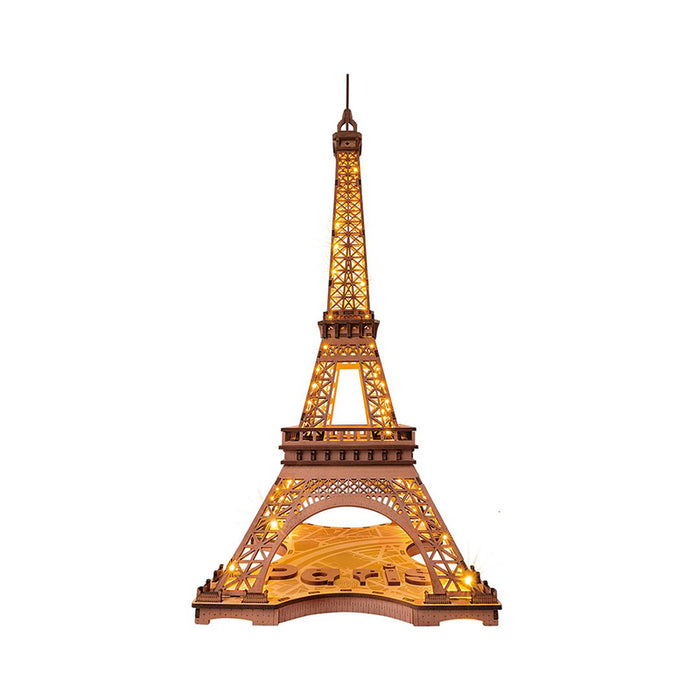 ROLIFE Night of the Eiffel Tower TGL01 3D Puzzle Creation Set 若来DIY手工拼装模型 TGL01 埃菲尔铁塔之夜
