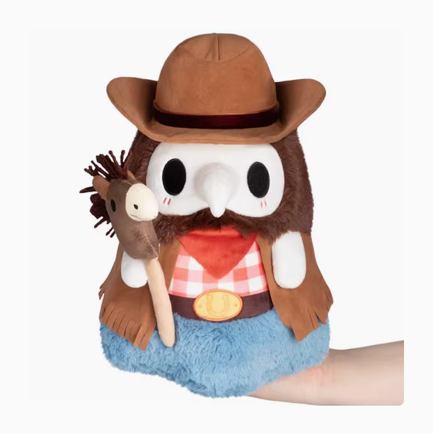 Alter Egos Series 6: Plague Doctor Cowboy Plush Toy美国Squishable瘟疫医生毛绒玩具 牛仔