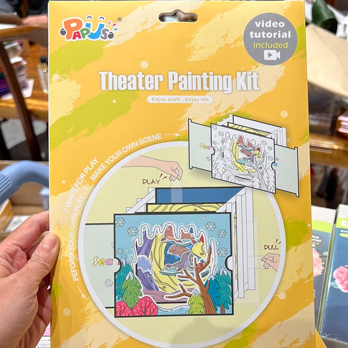PAPUS Theater Painting Kit - Sea lion填色小剧场 海狮
