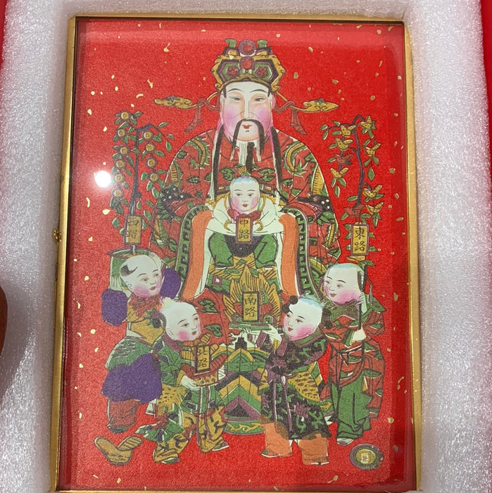 Decorative Painting：God of Money 财神爷装饰画