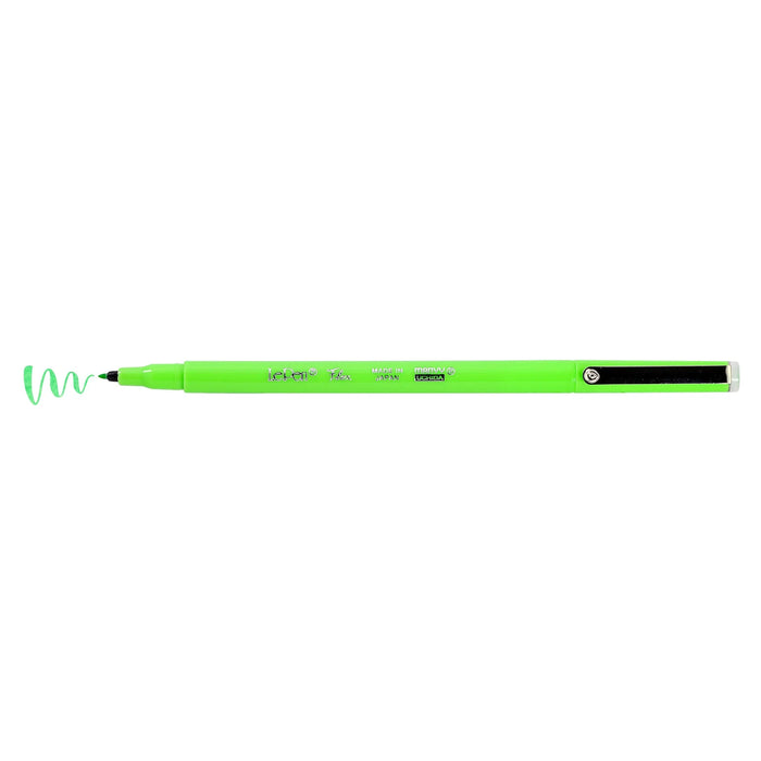 MARVY LePen Flex Neon Colors - Fluorescent Green 日本内田美辉LePen软头秀丽笔 荧光色系 荧光绿