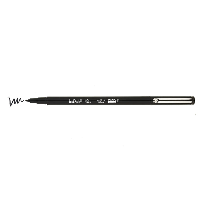 MARVY LePen Flex Basic Colors - Black 日本内田美辉LePen软头秀丽笔 基础色系 黑色