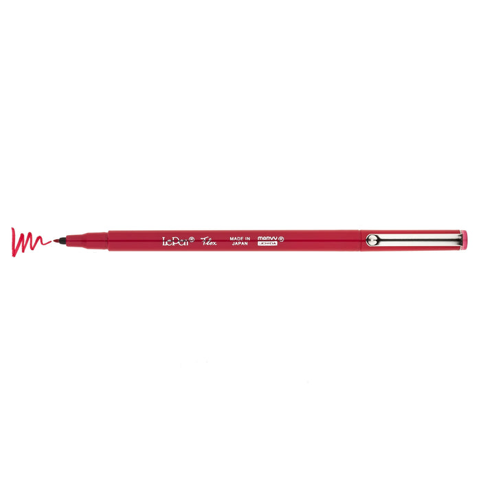 MARVY LePen Flex Basic Colors - Red 日本内田美辉LePen软头秀丽笔 基础色系 红色