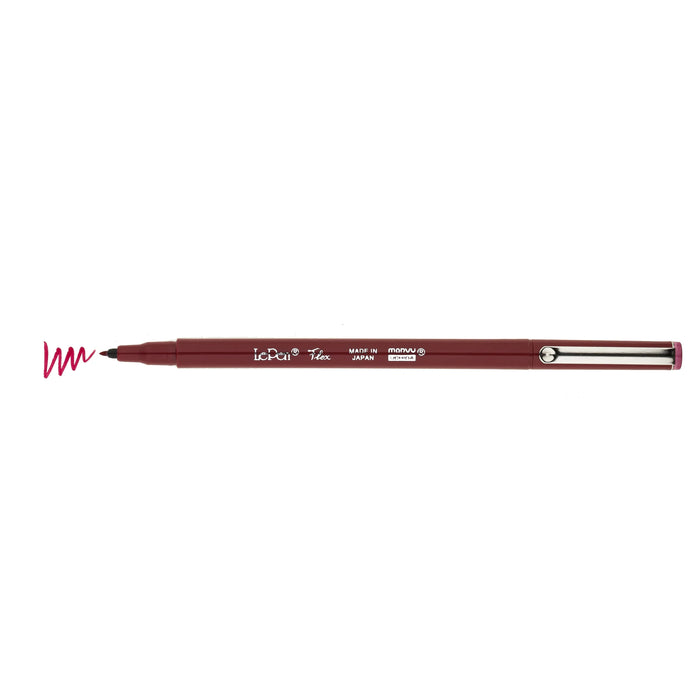 MARVY LePen Flex Basic Colors - Burgundy 日本内田美辉LePen软头秀丽笔 基础色系 深红色