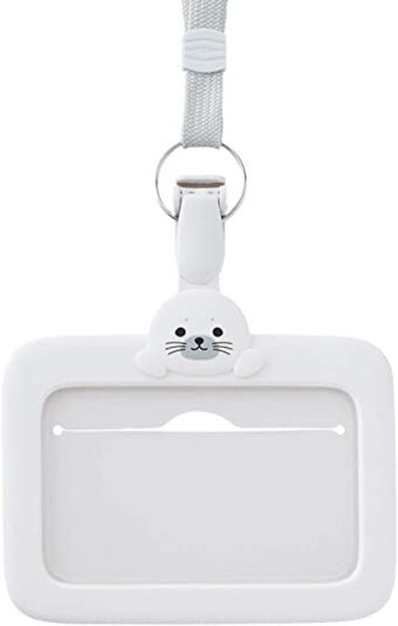 LIHIT LAB. SMARTFIT ID Card Holder - Seal 日本喜利硅胶卡套 海豹