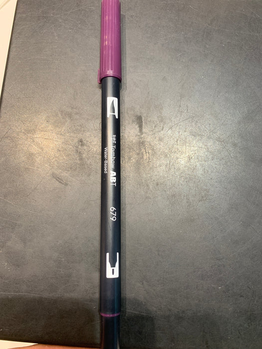 Tombow | Dual Brush Pen 679 Dark Plum