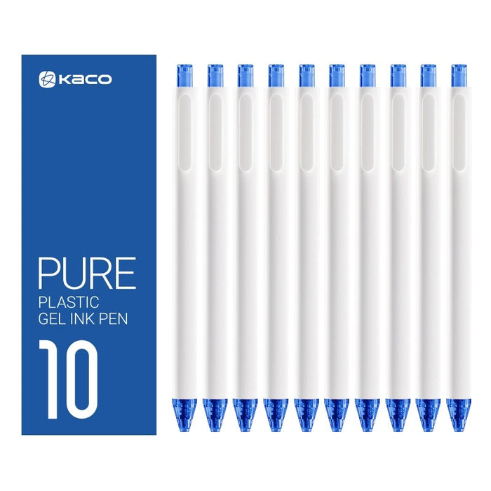 KACO PURE PLASTIC GEL INK PEN 书源 糖果系列 糖果蓝 中性笔 0.5