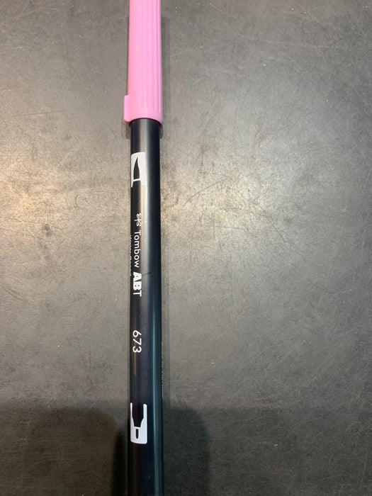 TOMBOW : DUAL TIP BLENDABLE BRUSH PEN : PINK