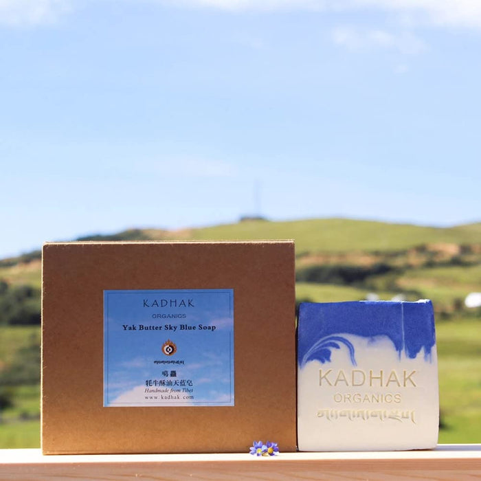 Kadhak Yak Butter Sky Blue Soap牦牛酥油蓝天皂