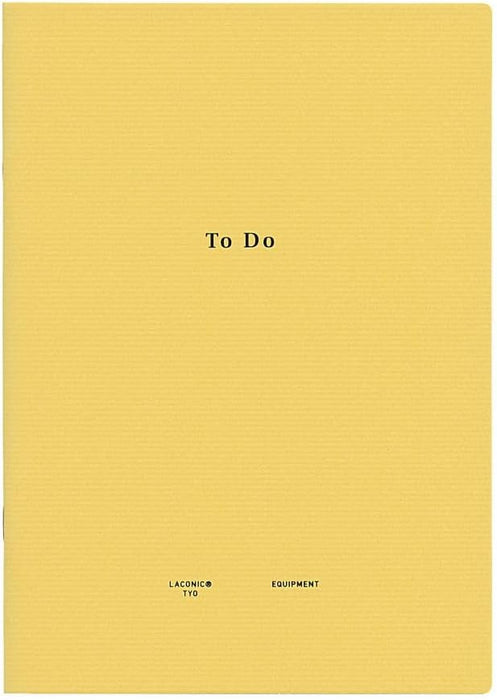 Laconic LGF07-36 Style Notebook A5 Todo List 日本Laconic STYLE NOTEBOOK记事本 A5 ToDo清单