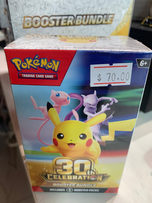 pokemon 30th celebration booster bundles