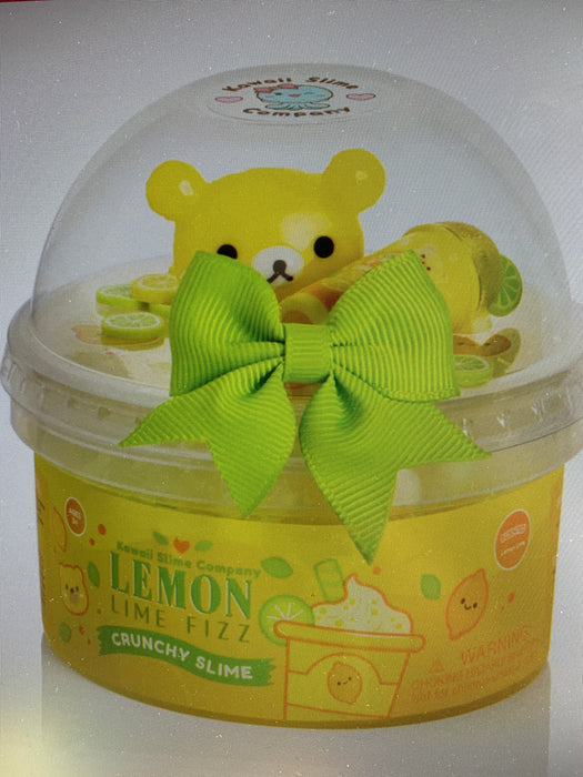 lemon lime fizz crunchy slime