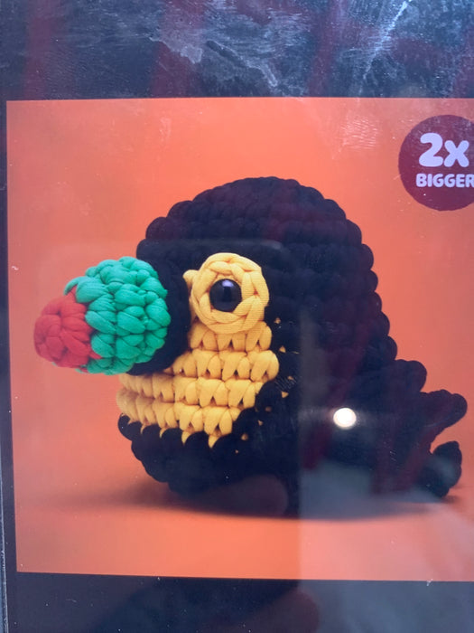 mango the toucan extra squeezy crochet kit