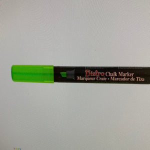 bistro chalk fluorecent chisel fl green