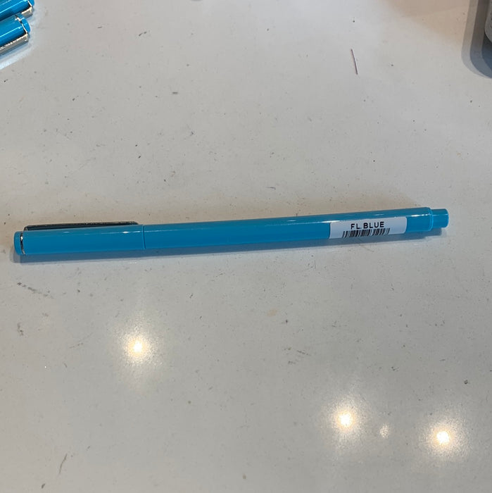 Le pen flex fluorescent blue