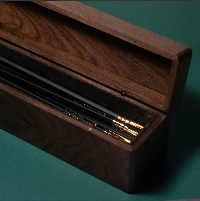Blackwing Walnut Gift Set - Mixed 黑翼胡桃木文具礼盒 混合装