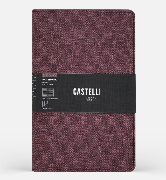 CASTELLI Harris Collection Notebook - Royal Grape 卡斯泰利哈里斯典藏笔记本 皇家葡萄紫