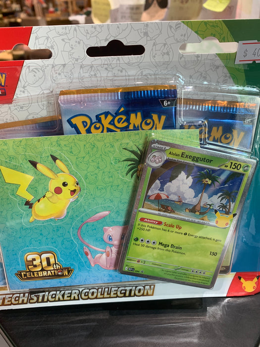 pokemon tech sticker collection