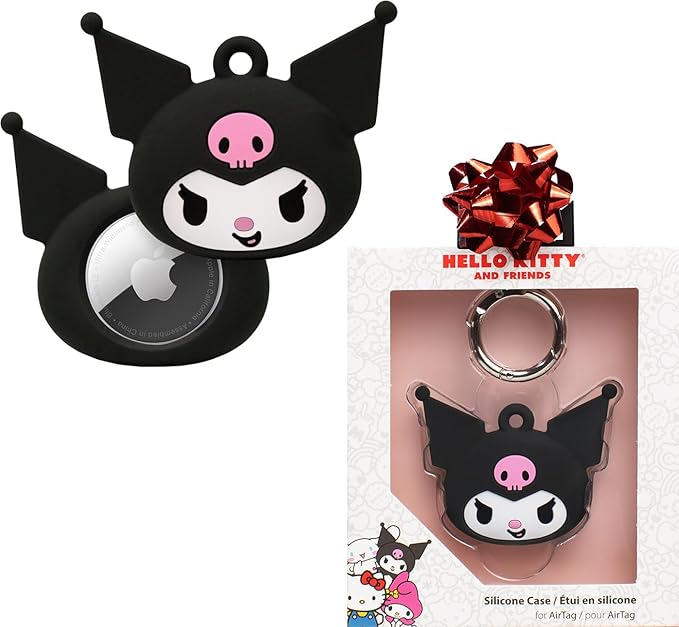 iFace Sanrio Friends Special Edition Silicone Protective Cover Designed for Apple AirTags - Kuromi iFace三丽鸥Airtag硅胶保护套 酷洛米