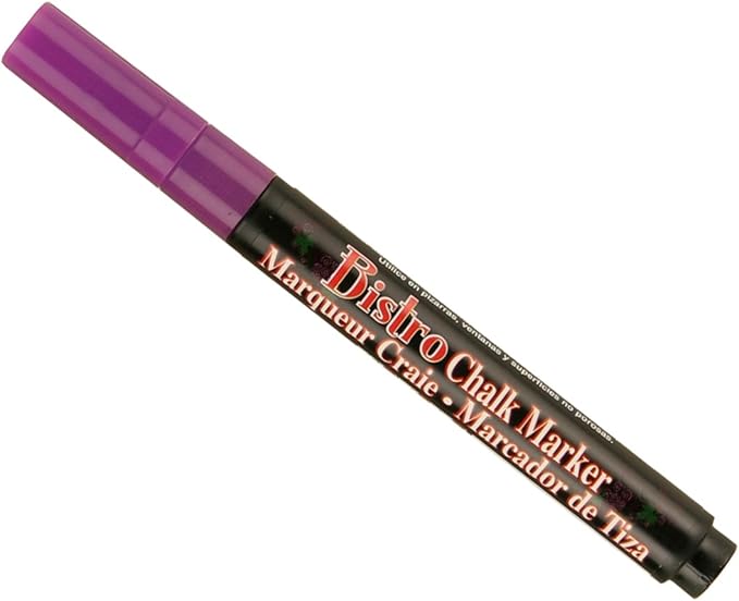 Bistro Chalk Marker Fine Point Violet 美辉Bistro系列液体粉笔 紫色 细
