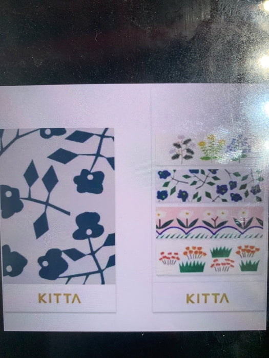 kitta washi tape basic pre-flower