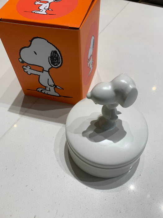 Peanuts Round Trinket Box - Snoopy