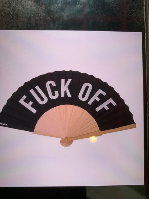 black fan fucking off