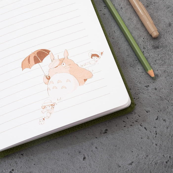 Studio Ghibli My Neighbor Totoro: Totoro Plush Journal 吉卜力工作室《龙猫》毛绒封面记事本