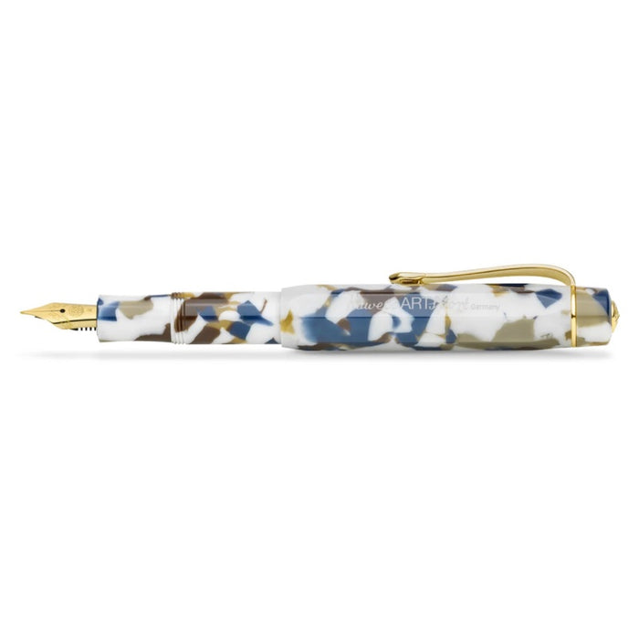 KAWECO ART SPORT TERRAZZO FOUNTAIN PEN 11000200 EF 卡维克艺术系列钢笔 水磨石