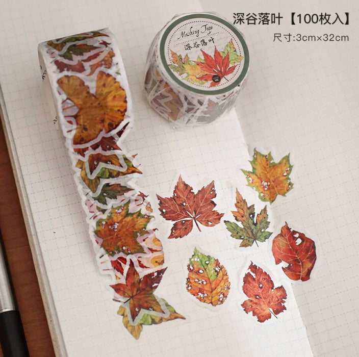 Decorative Washi Tape Sticker Roll美好季节和纸胶带 面包脑袋