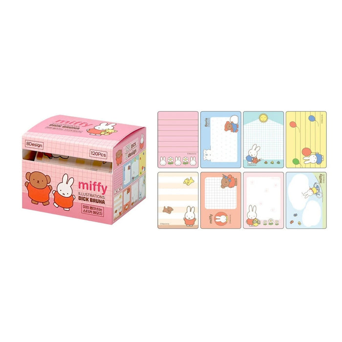 Pink Miffy Pop-up Sticker Memo Set粉色米菲弹出式贴纸便条套装