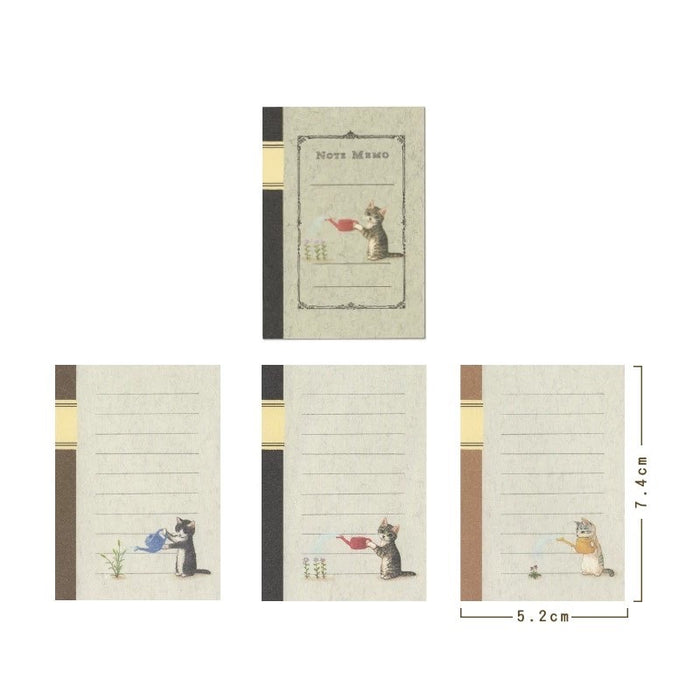 Pottering Cat Mini College Notebook日本Pottering Cat迷你大学笔记本