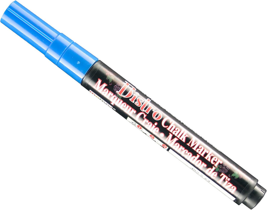 Bistro Chalk Marker Fine Point Blue 美辉Bistro系列液体粉笔 蓝色 细