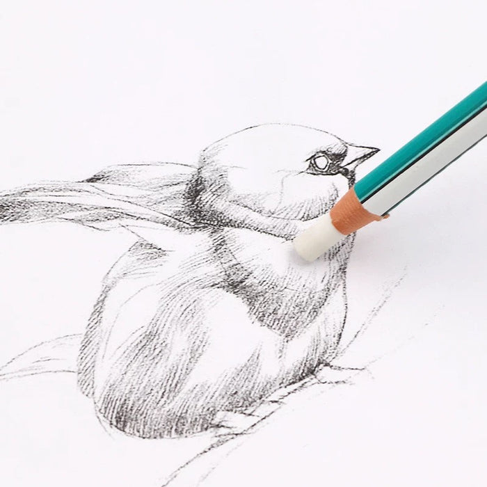 UNI Paper Wrapped Pen-shaped Eraser日本uni三菱卷纸橡皮笔