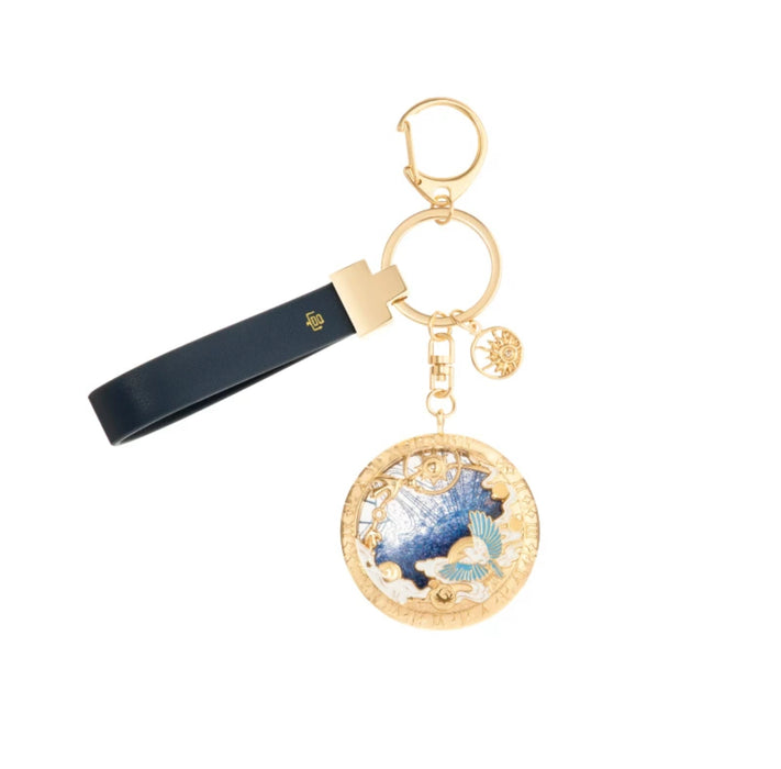 Gifts from the Palace Museum:Liquid Sand Key Chain故宫文创 星空流沙钥匙扣 朝日款