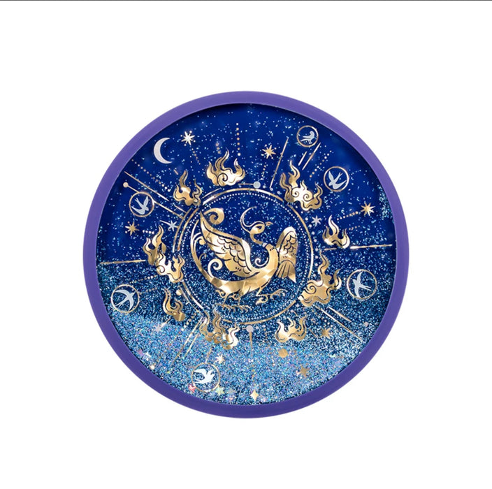 Gifts from the Palace Museum:Coaster故宫文创 沙钥日月杯垫 金乌