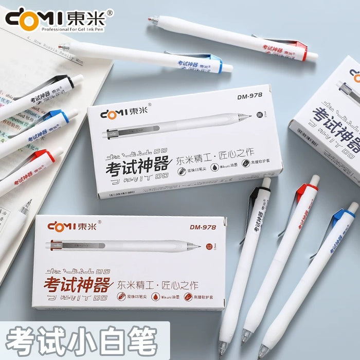 DOMI 978 Gel Pen 0.5mm Black东米978考试神器 按动中性笔0.5黑色