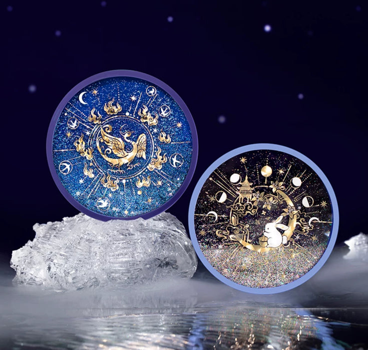 Gifts from the Palace Museum:Coaster故宫文创 沙钥日月杯垫 玉兔