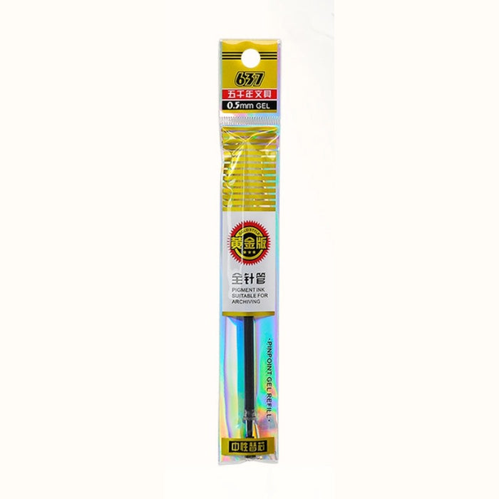WQN Pinpoint Gel Refill 0.5mm五千年0.5签字笔笔芯替芯W-637