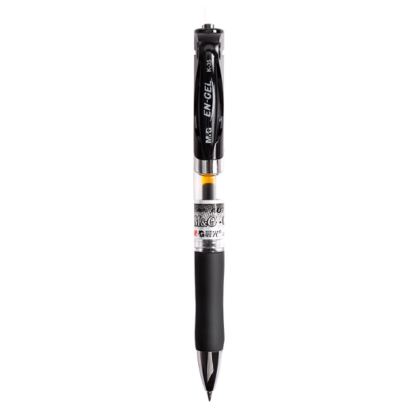 M&G K35 Gel Ink Pen - 0.5mm Black 晨光舒写办公笔 黑色