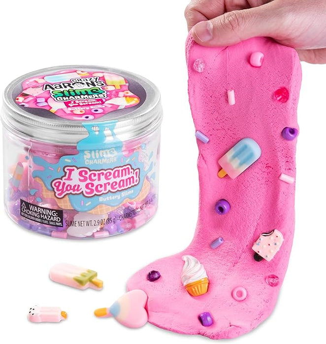Crazy Aaron's Slime Charmers® - I Scream, You Scream - Pink Buttery Slime史莱姆软胶玩具