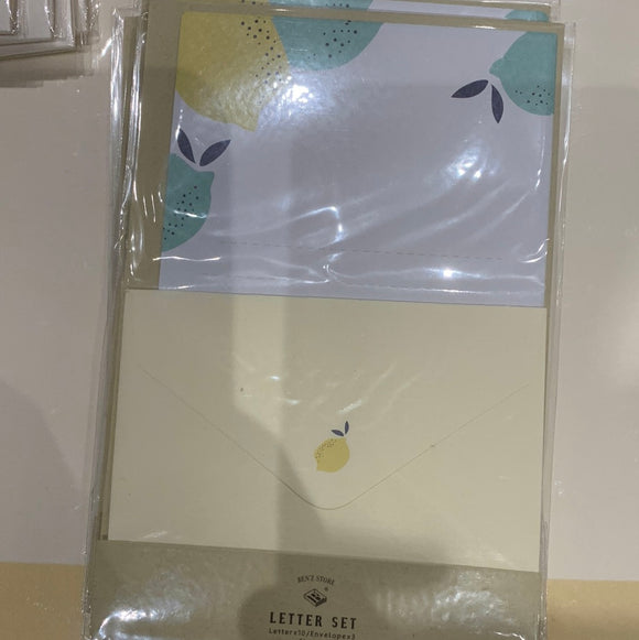 日系小清新文艺信纸信封套装