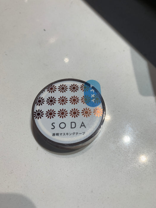 soda transparent masking tape margaret