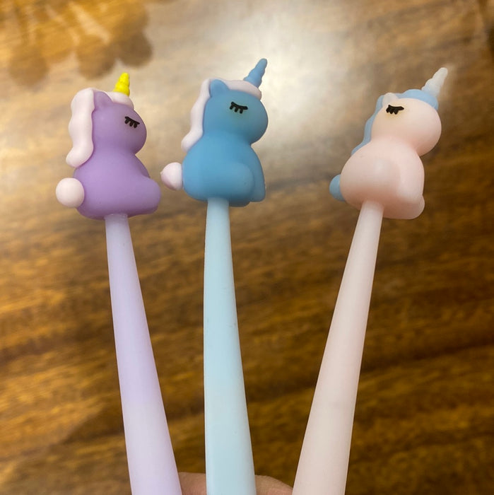 Unicorn Style Gravity-Activated Pen 可爱独角兽摇摇笔 0.5黑色