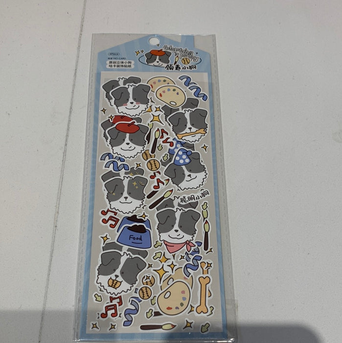 Decorative Stickers 小狗咕卡装饰贴纸
