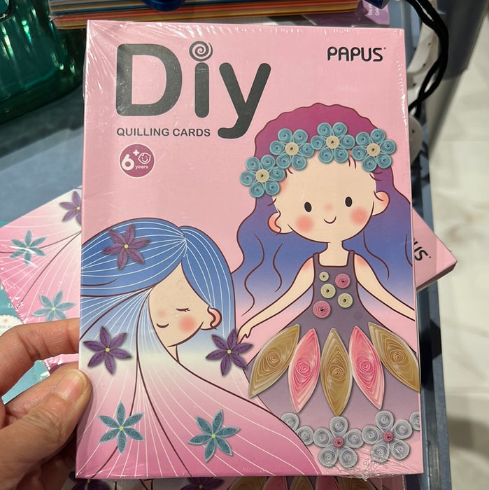 PAPUS DIY Quiling Cards 趣味衍纸套装 女孩