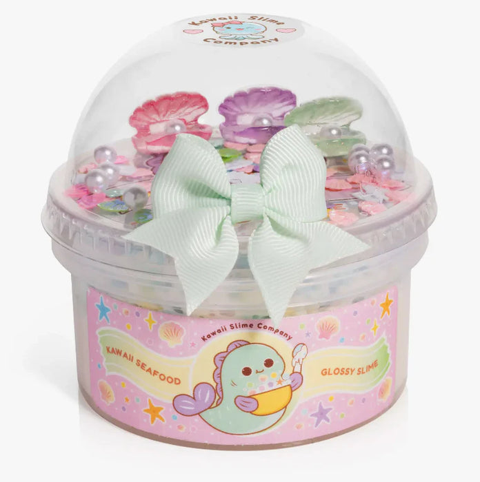 Kawaii Seafood Glossy Slime可爱海产史莱姆软胶玩具