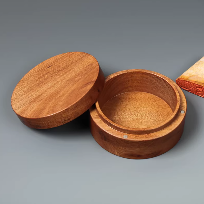 Huanghuali Inkpad 花梨印泥盒